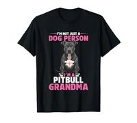 Non sono solo una persona canina Sono una nonna Pitbull Maglietta