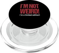 Non sono strano slogan divertente PopSockets PopGrip per MagSafe