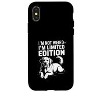 Non sono strano, sono un amante dei cani in edizione limitata Custodia per iPhone X/XS