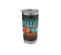 Non sono un accaparratore, ho solo bisogno di Mason Jar Homesteader Canning Bicchiere termico in acciaio inox doppia parete