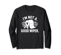 Non Sono Un Bravo Wiper Funny Swap Maglia a Manica