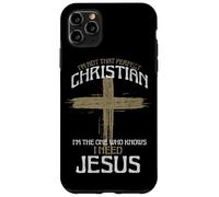 Non sono un cristiano prefetto Sono colui che conosce Gesù Custodia per iPhone 11 Pro Max