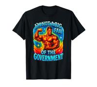 Non Sono Un Grande Fan del Governo Divertente Meme ironico Maglietta