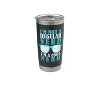 Non sono un nerd normale, ma figo Bicchiere termico in acciaio inox doppia parete