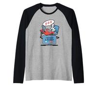 Non Sono Un Robot Captcha Divertente Computer Divertente Maglia con Maniche Raglan