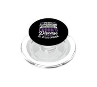Non sono un supereroe ma sto combattendo la malattia di Crohn PopSockets PopGrip per MagSafe