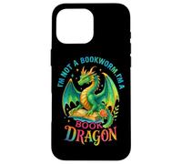 Non sono un topo di biblioteca, sono un drago del libro Custodia per iPhone 16 Pro Max