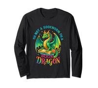 Non Sono Un Topo di Biblioteca, Sono Un Drago del Libro Maglia a Manica