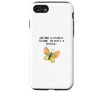 Non sono una persona creativa, quindi ecco una creatività a farfalla Custodia per iPhone SE (2020) / 7 / 8