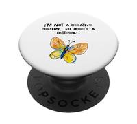 Non sono una persona creativa, quindi ecco una creatività a farfalla PopSockets PopGrip Adesivo