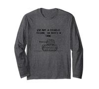 Non Sono Una Persona Creativa, Quindi ecco Una creatività del carro Armato Maglia a Manica