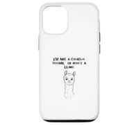 Non sono una persona creativa quindi ecco una creatività lama Custodia per iPhone 12/12 Pro
