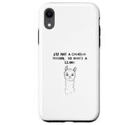 Non sono una persona creativa quindi ecco una creatività lama Custodia per iPhone XR