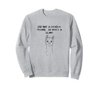 Non sono una persona creativa quindi ecco una creatività lama Felpa