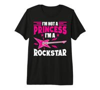 Non Sono Una Principessa, Sono Una Rockstar Cool Rockstar Maglietta Premium