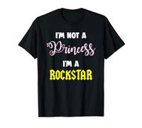 Non Sono Una Principessa, Sono Una Rockstar Maglietta