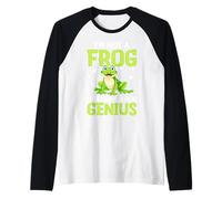 Non Sono Una Rana, Sono Un Genio dell'erazione del Luppolo Maglia con Maniche Raglan
