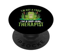 Non sono una rana, sono un terapeuta hop-ical PopSockets PopGrip Adesivo