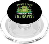 Non sono una rana, sono un terapeuta hop-ical PopSockets PopGrip per MagSafe