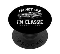 Non sono vecchio sono il classico proprietario di auto PopSockets PopGrip Adesivo