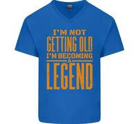 Non Sono Vecchio, Sono Una Leggenda Divertente Maglietta In Cotone A V Per Uomo