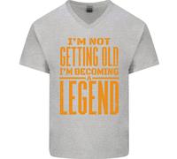 Non Sono Vecchio, Sono Una Leggenda Divertente Maglietta In Cotone A V Per Uomo