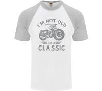 Non Sono Vecchio, Sono Una Moto Classica Biker Uomo T-Shirt S/S