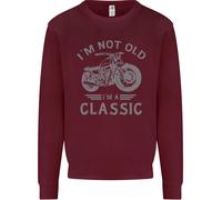Non Sono Vecchio, Sono Una Moto Classica Uomo Felpa Maglione