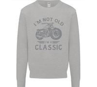 Non Sono Vecchio, Sono Una Moto Classica Uomo Felpa Maglione