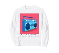 Non Sono Vecchio Sono Vintage - Retro Vibes Old School Tribes Felpa