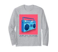 Non Sono Vecchio Sono Vintage - Retro Vibes Old School Tribes Maglia a Manica