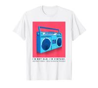 Non Sono Vecchio Sono Vintage - Retro Vibes Old School Tribes Maglietta