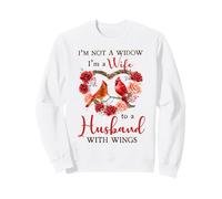 Non Sono vedova, Sono Moglie di Un Marito con Le Ali Felpa
