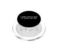 Non sono venuto a Ibiza per trovare il tuo testo | Vacanze divertenti PopSockets PopGrip per MagSafe