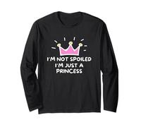 Non Sono Viziata, Sono Solo Una Principessa Maglia a Manica