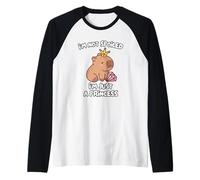 Non Sono Viziata, Sono Solo Una Principessa Maglia con Maniche Raglan