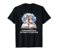 Non Sottovalutare mai Il Potere di Un Buon Libro Leggi Gli Amanti dei Libri Maglietta