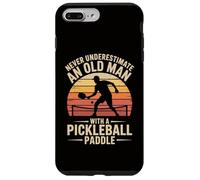 Non sottovalutare mai un vecchio con una pagaia da pickleball Custodia per iPhone 7 Plus/8 Plus