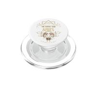 Non sottovalutare mai una donna con il segno zodiacale Ariete PopSockets PopGrip per MagSafe