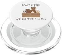 Non spargere e sterilizzare i tuoi animali domestici PopSockets PopGrip per MagSafe