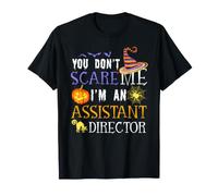 Non spaventare Assistente Regista Divertente Halloween Maglietta