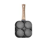 Non-sti Fried Egg Pan,kitchen Utensil Burger Frying Pan,4 Hole Multipurpose Frying Pan,kitchen Utensil Burger Frying Pan