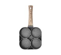 Non-sti Fried Egg Pan,kitchen Utensil Burger Frying Pan,4 Hole Multipurpose Frying Pan,kitchen Utensil Burger Frying Pan