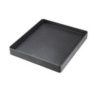 Non -STIAK - Padella alla griglia - Set di vassoi per barbecue, superfici termiche scanalate - Utensili per barbecue con design uniforme di distribuzione del calore - Grande griglia - Carne in