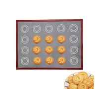 Non Stick Baking Mat - Reusable Silicone Pastry Sheet, Double Sided Printed Oven Liner, Food Safe Washable Cookie Baking Pad | Uniform Cooking,For Macarons Biscuits Pastries