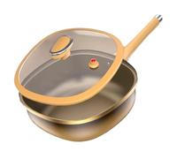 Non Stick Frying Pan - Deep Pan, High-quality Coating | Even Heat Distribution, Scratch Resistant For Ergonomic Handle, Easy To Clean, Perfect For Healthy Cooking, Durable Cookware