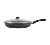 Non-Stick Frying Pan, Kitchen Cookware, Metal Skillet, Scratch-Resistant Coating, Heat-Resistant Handle Grip, for Family Apartment Stove BBQ Egg Steak Fish Omelet Meal Prep