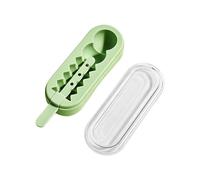 Non Stick Ice Mold, Handmade Ice Cream Maker, Reusable Tray with Easy Release, Food Grade Silicone Mould, Smooth Pop Shape Design, Home Party Drink Use 7.48x2.36x1.26 inches