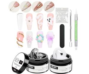 Non-Stick Manicure Supplies | Sculpture Hard Building Gels,for Beginners Professionals Beauty Lovers Students Women Girls Wives Mothers Brides Home Salon