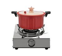 Non Stick Pots - 6 Quart Nonstick Cooking Pot with Lid for Even Heat Distribution, Comfortable Handle with Spill-Free Pouring, Kitchen Cookware for Induction Electric Stove Soup Pasta Sauce Rice Stock